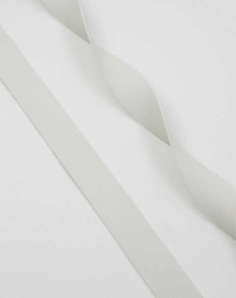 Латексная резинка рельефная цвет Белый, 16 мм, 10м #1