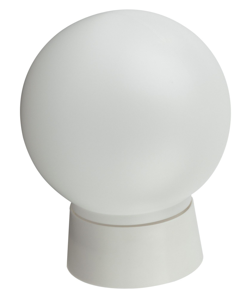 Светильник ЭРА НБП 01-60-004 c прямым основанием Гранат полиэтилен IP20 E27 max 60Вт D150 шар белый  #1