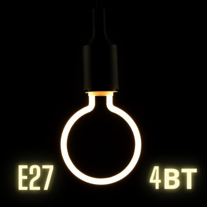 Лампа светодиодная декоративная THOMSON LED DECO G95, Е27, 4 Вт, 2700 К, 400 Лм, матовая  #1