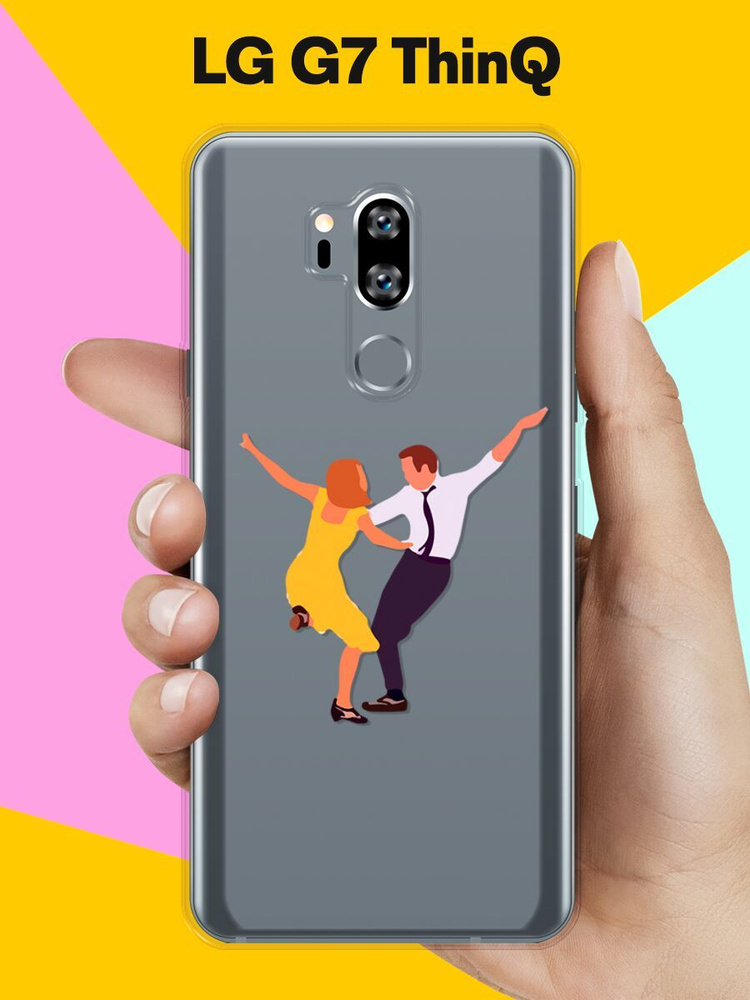 Силиконовый чехол на LG G7 ThinQ Миа и Себастьян / для ЛДжи Джи 7 СинКу  #1