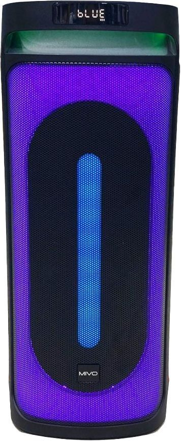 Портативная беспроводная акустическая система Mivo MD-652 c колонка RGB-подсветкой и с караоке  #1