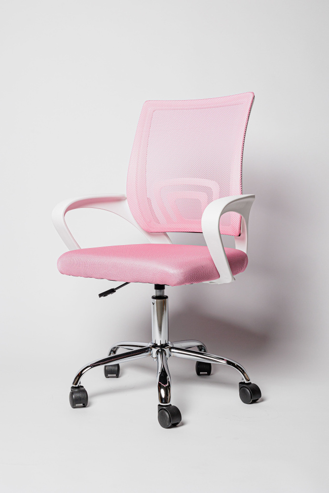 Simply-Office Офисный стул, Металл, Сетка, розовый #1