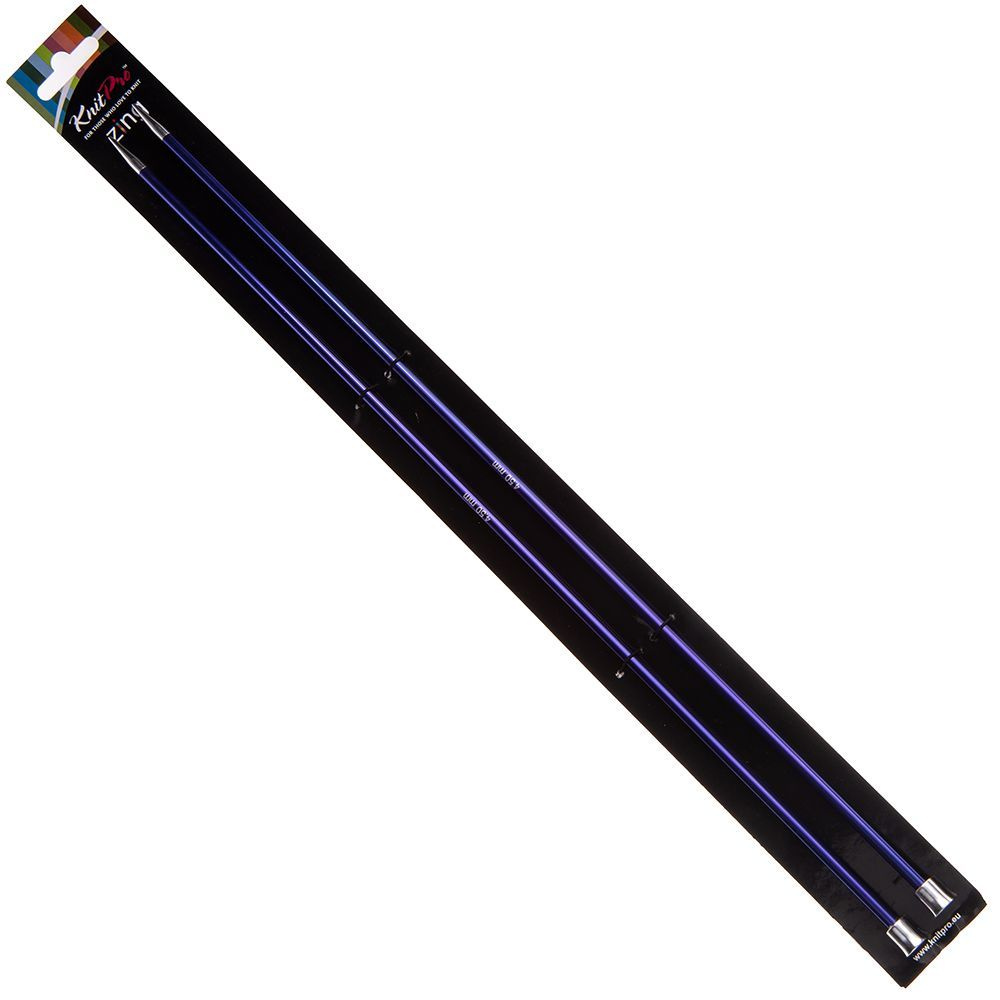 47330 Спицы вязальные прямые легкие 4.5 мм х 40 см Zing KnitPro #1