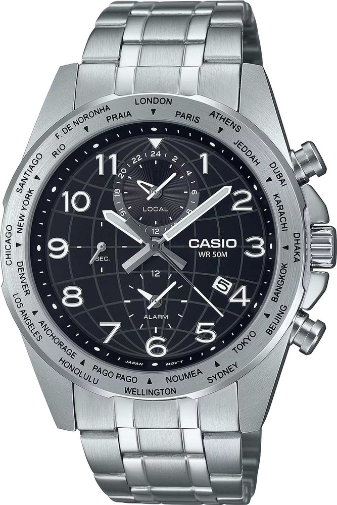 Часы наручные мужские Casio MTP-W500D-1A #1