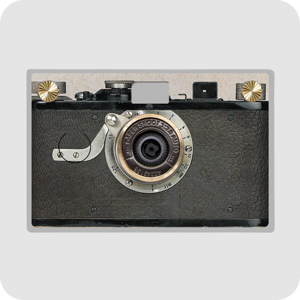 PaperShoot Компактный фотоаппарат Vintage 1925, темно-серый #1