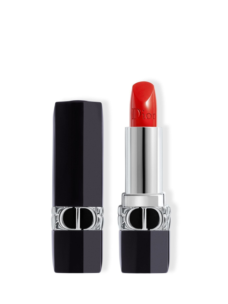 Dior Rouge Женская помада для губ RED SMILE 080 SATIN #1
