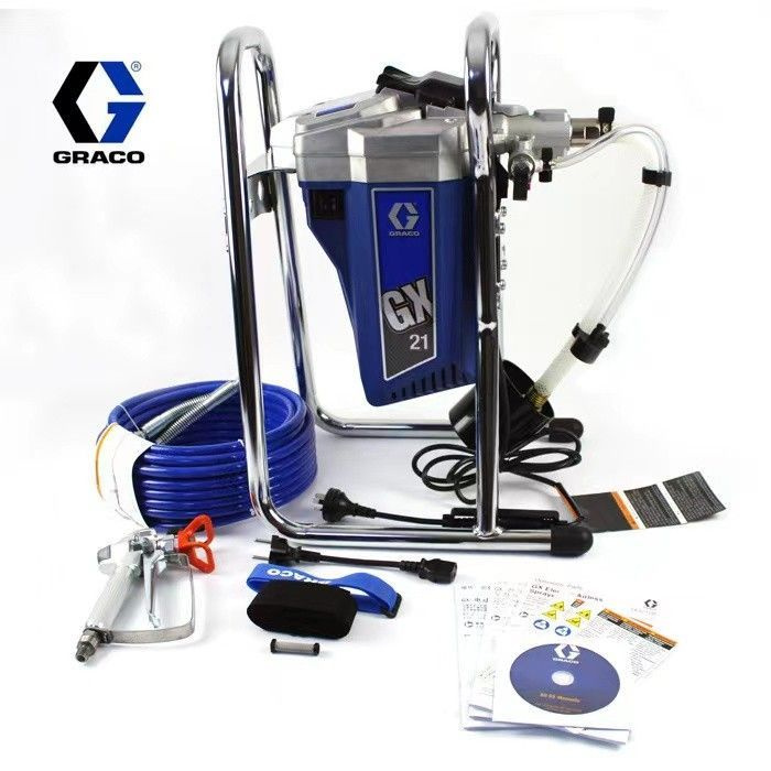 Graco gx21 аппарат покрасочный безвоздушный #1