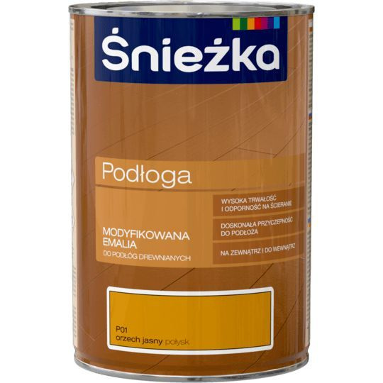 Sniezka Эмаль, Глянцевое покрытие, 1 л, 1 кг #1