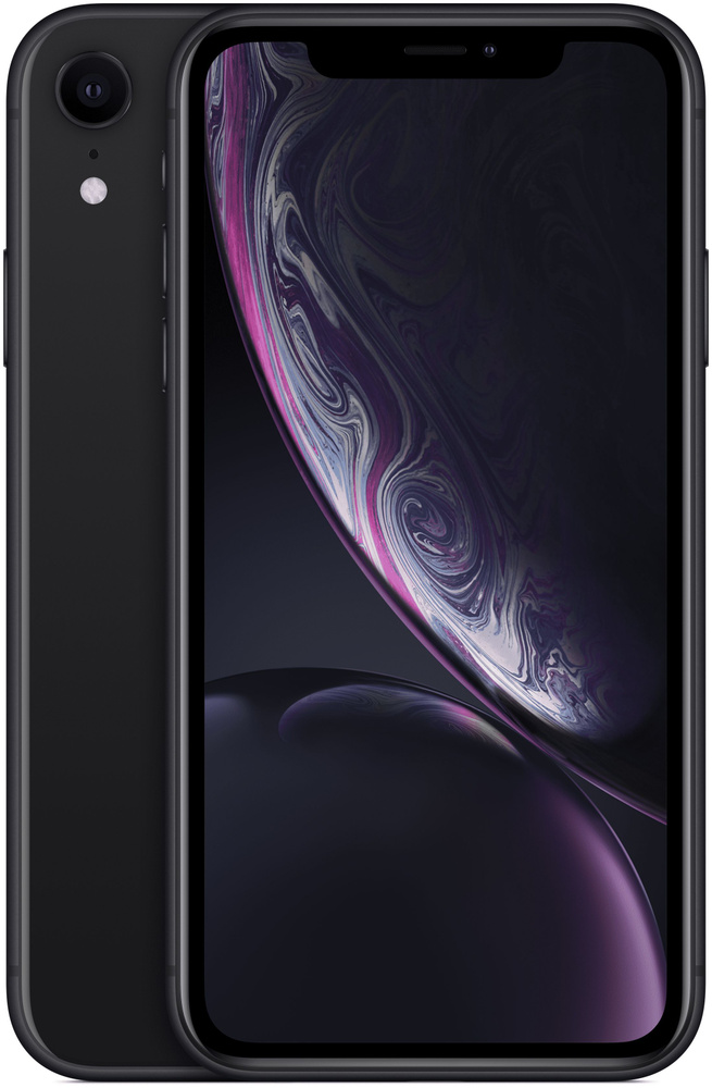 Apple Смартфон iPhone XR 3/256 ГБ, черный, Восстановленный #1