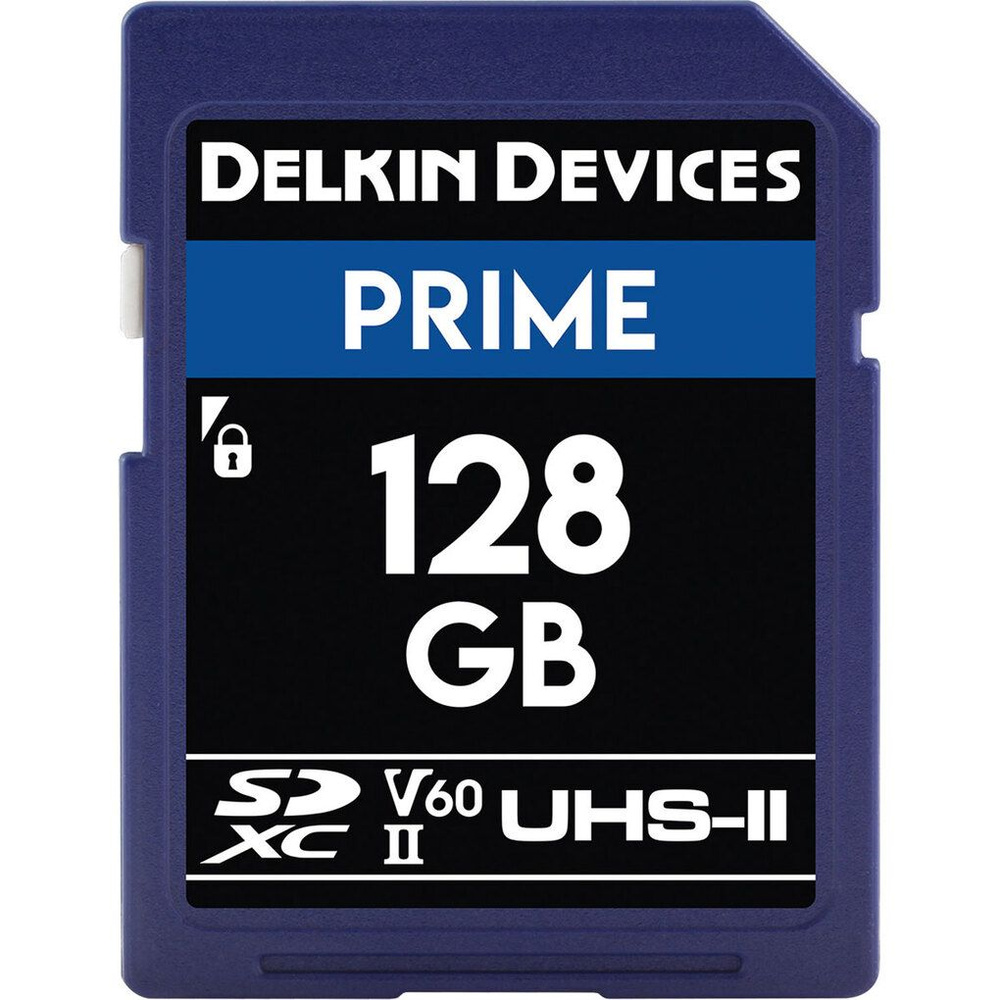 Карта памяти Delkin Devices Prime SDXC 128GB UHS-II V60 #1
