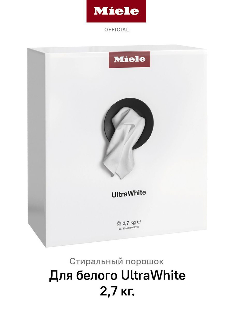 Miele Стиральный порошок 2700 г 42  стирок Для белых тканей #1