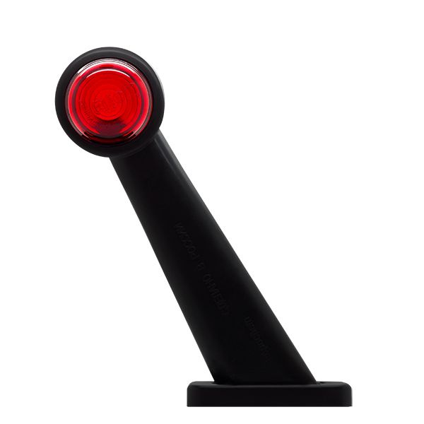 Фонарь контурный на прицеп ГФ 3.5 с лампой 12V, бело-красный  #1