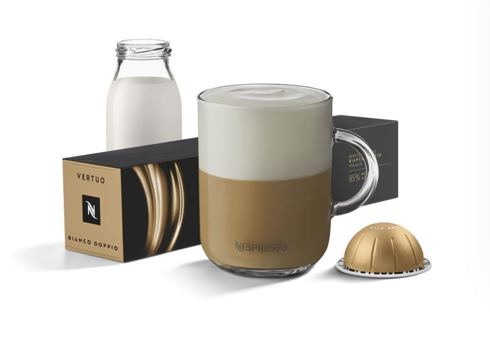 Кофе в капсулах Nespresso Vertuo Barista Creations Bianco Doppio, 10 капсул. #1