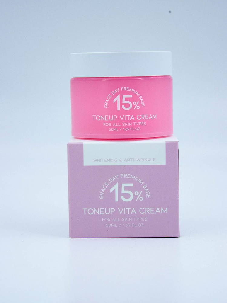 Крем для лица с витаминами GRACE DAY TONE UP VITA 15% CREAM, 50 мл #1