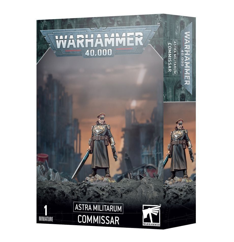 Набор миниатюр Warhammer 40000 Astra Militarum Commissar #1