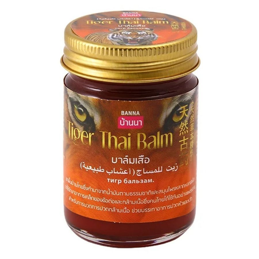 Banna Тигровый черный бальзам / Tiger Thai Balm, 50 г #1