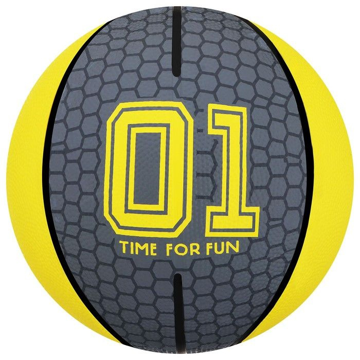 Мяч баскетбольный "01", ПВХ, клееный, размер 3, 287 г #1