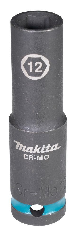 Ударная удлиненная торцовая головка Impact Black 1/2" 12x81,5 мм Makita E-16433  #1