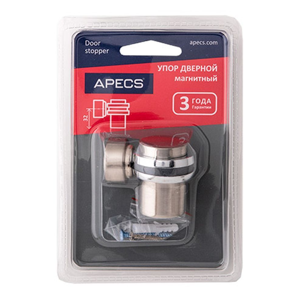 Упор дверной Apecs DS-2762-М-NIS #1