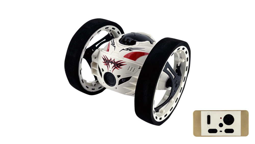 Радиоуправляемый робот дрон Stunt Bounce Car 2.4G Happy Cow TL81-WHITE #1