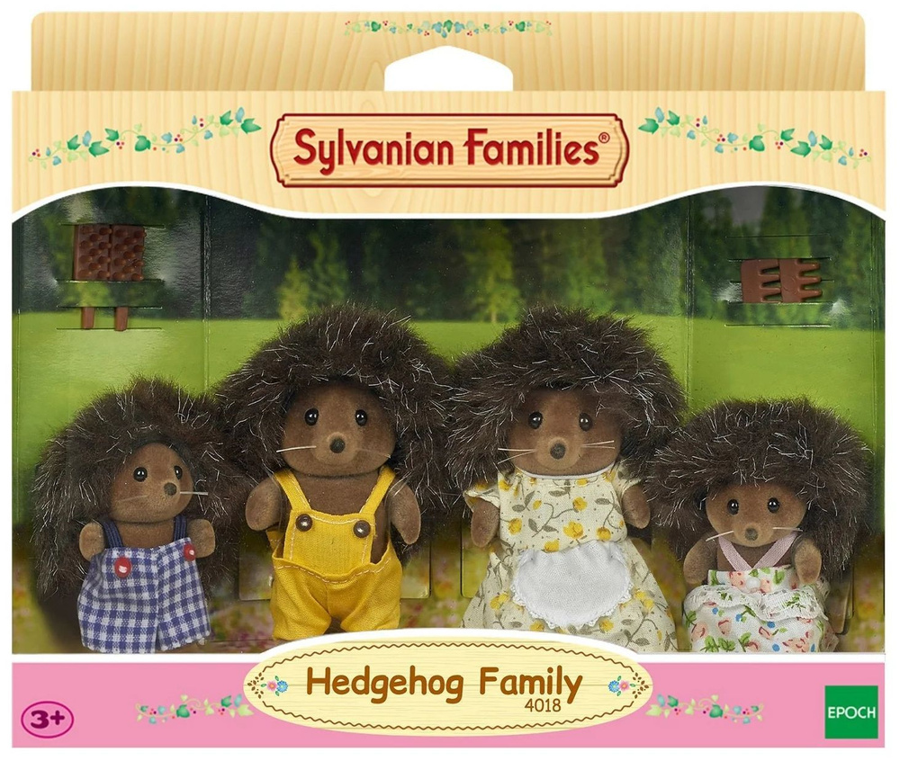 Sylvanian Families Игровой набор "Семья Ежиков", Сильвания Фэмили / Сильваниан Фемилис 4018  #1