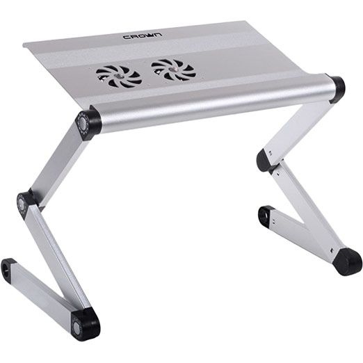 Подставка-столик под ноутбук Crown Micro CMLS-100 (silver) 21 #1