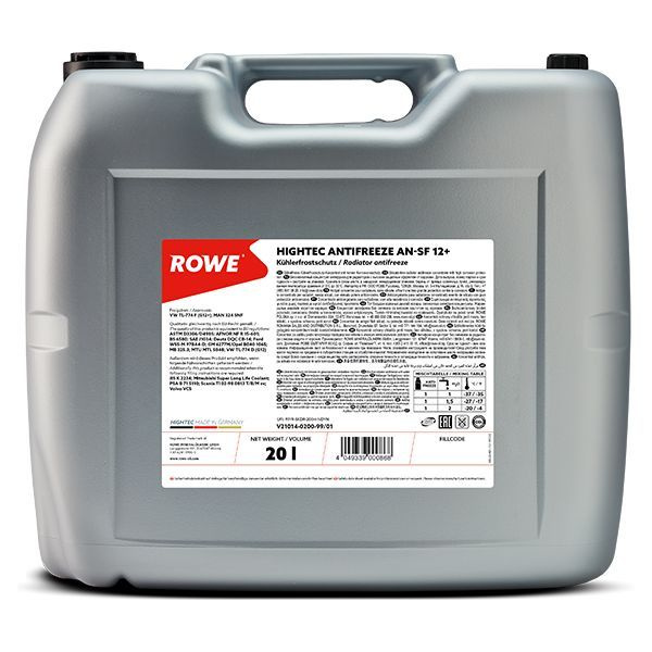 Антифриз ROWE HIGHTEC ANTIFREEZE AN-SF G12+ #1