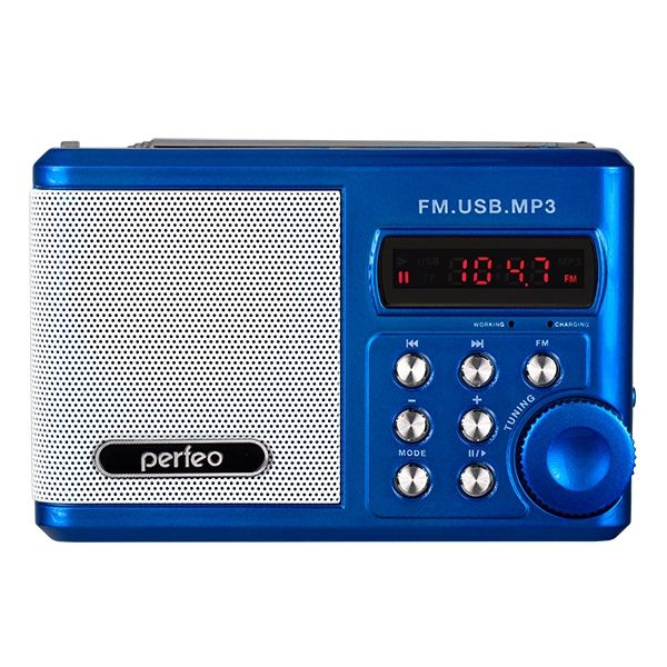 Радиоприемник цифровой Perfeo Sound Ranger blue #1