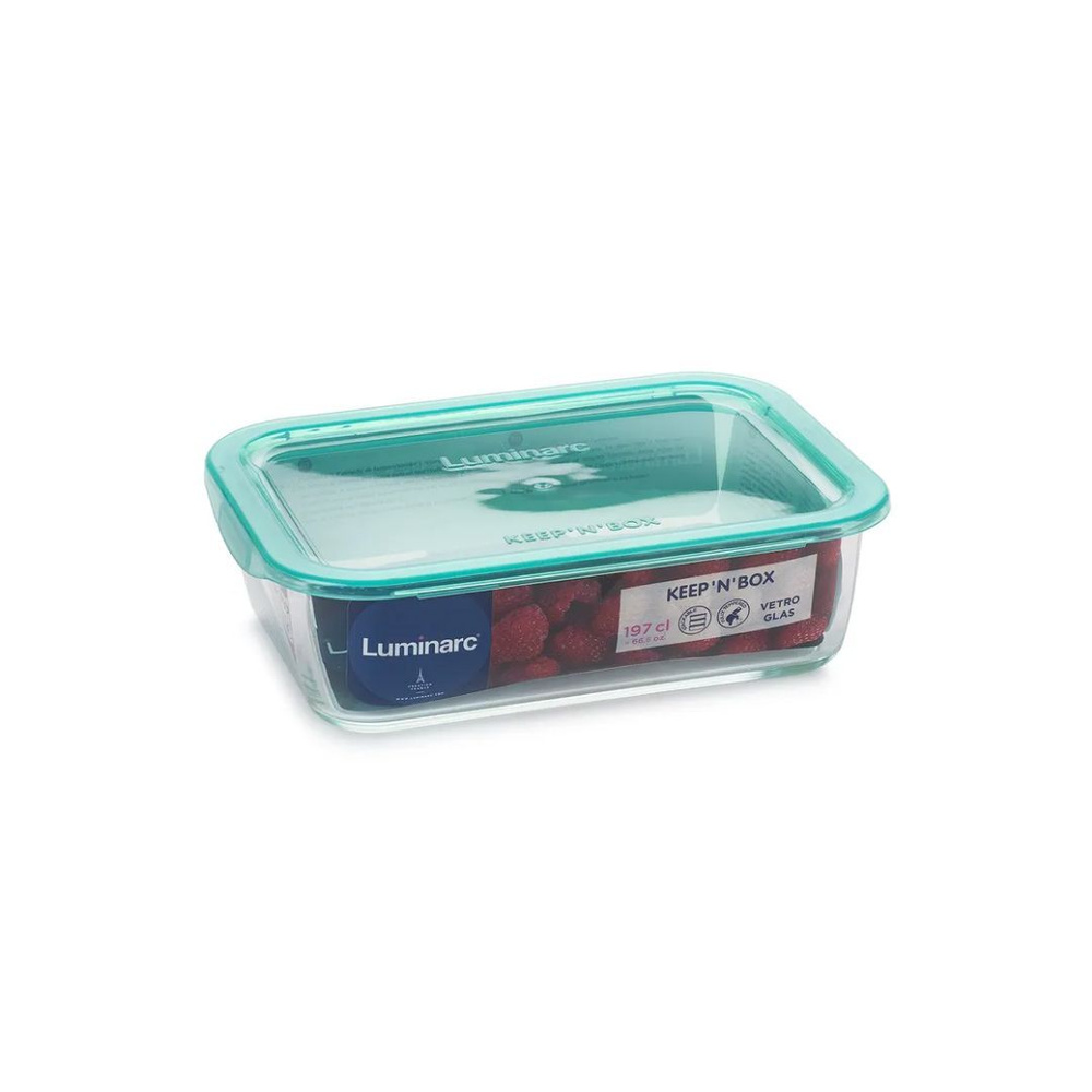Контейнер стеклянный Luminarc KEEP'N'BOX прямоугольный 1220мл стекло Хранения Посуда  #1
