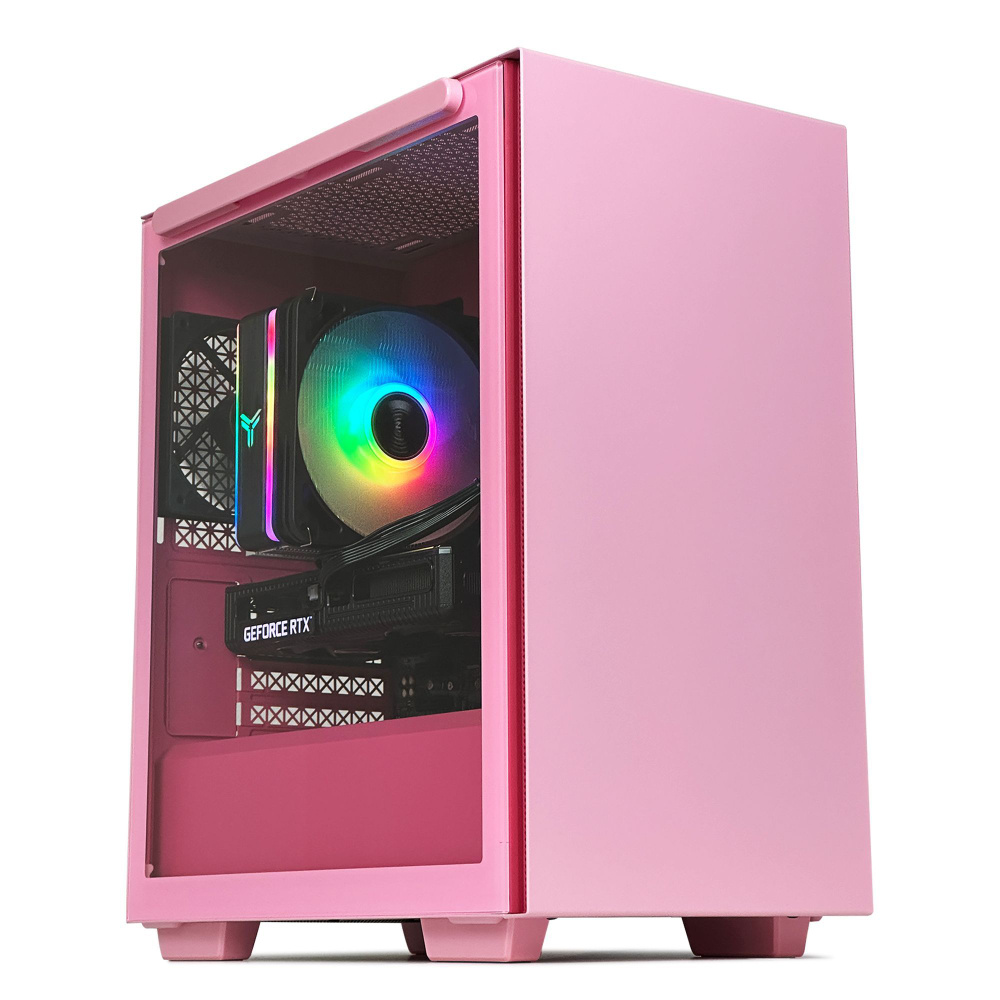 Robotcomp Системный блок ZERO V3 Plus Pink (AMD Ryzen 5 5600X, RAM 64 ГБ, SSD 1440 ГБ, NVIDIA GeForce #1