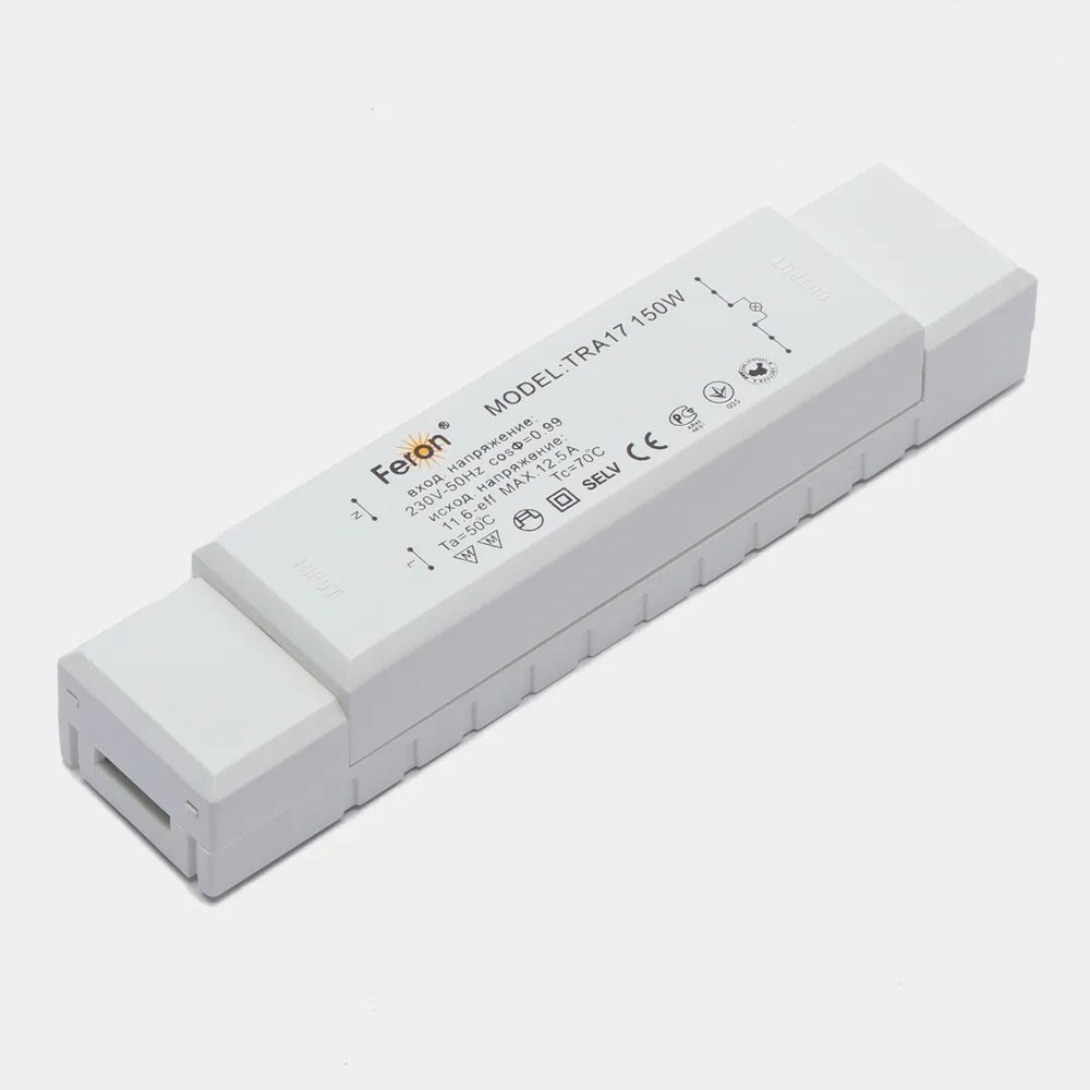 Трансформатор электронный понижающий, для галогенных ламп, 230V/12V ...