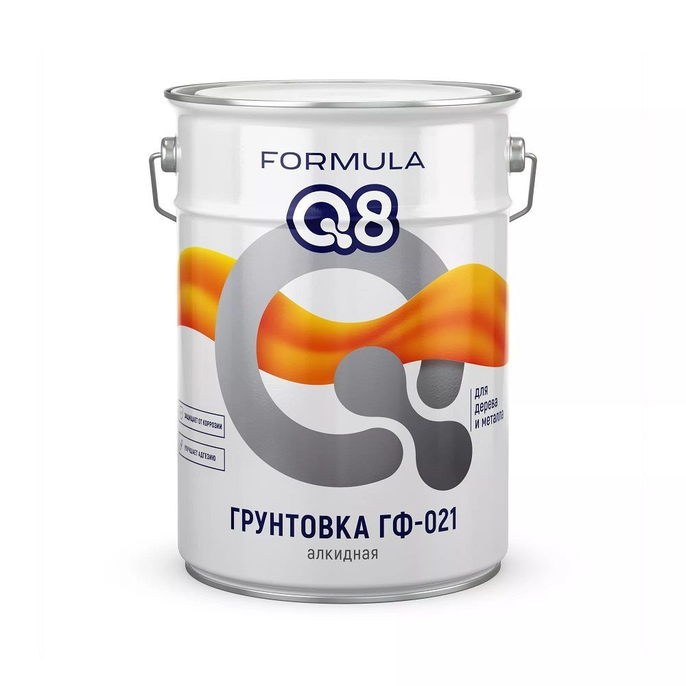 Грунтовка ГФ-021 FORMULA Q8 красно-коричневая 6кг #1