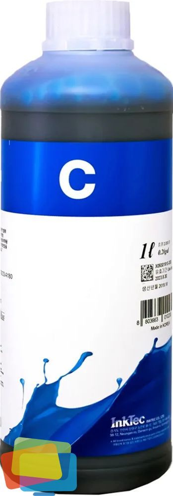 Чернила для HP INKTEC H5088-01LC, водные, Cyan (голубые), 1 л #1