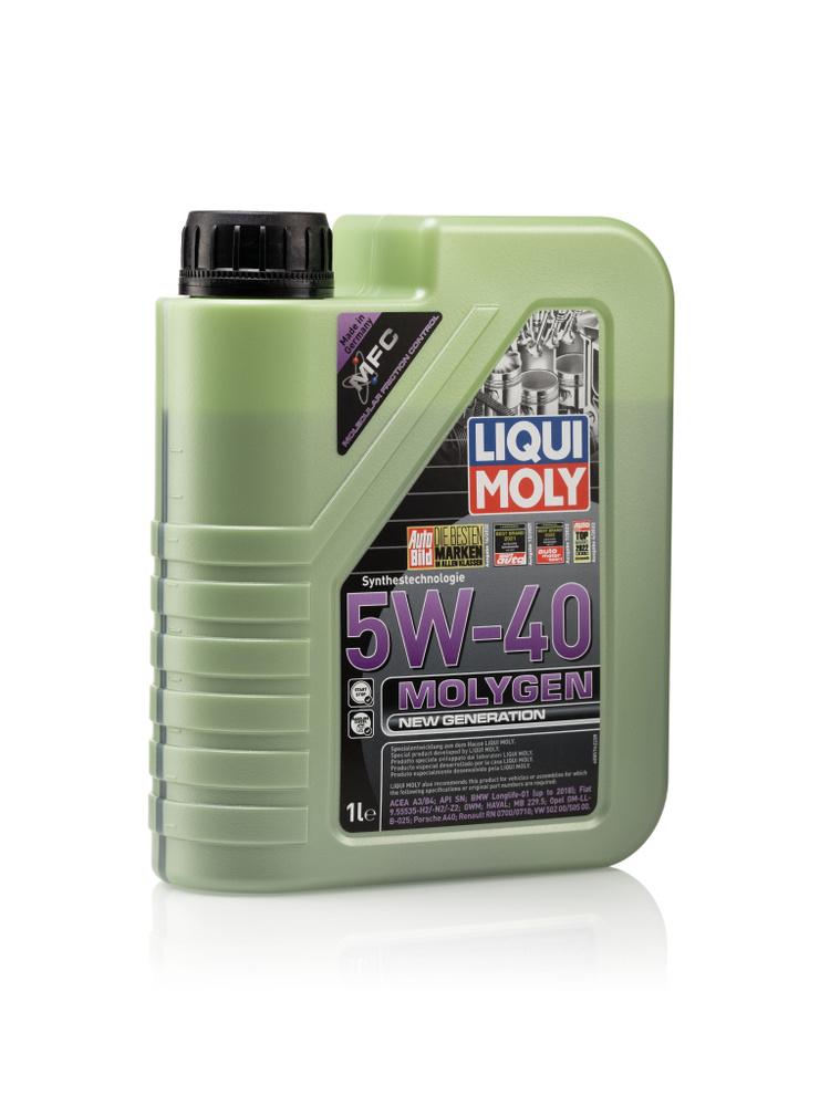 Liqui Moly MOLYGEN NEW GENERATION 5W-40 Масло моторное, Синтетическое, 1 л  #1