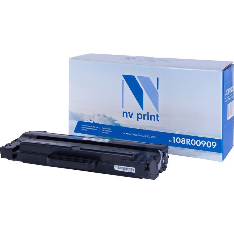 Тонер-картридж NV Print для Xerox Phaser 3140/3155/3160, черный #1