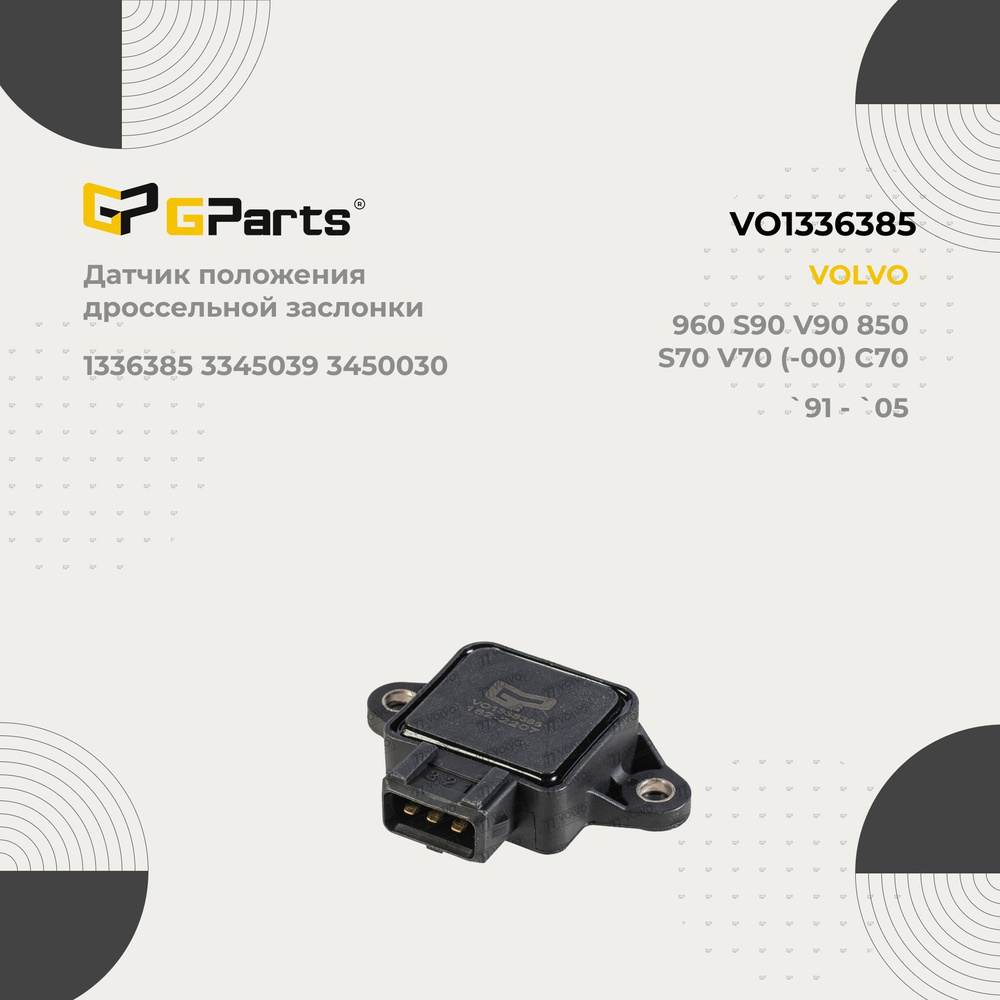 Потенциометр 240 88- 850 900 GParts арт. VO1336385 #1