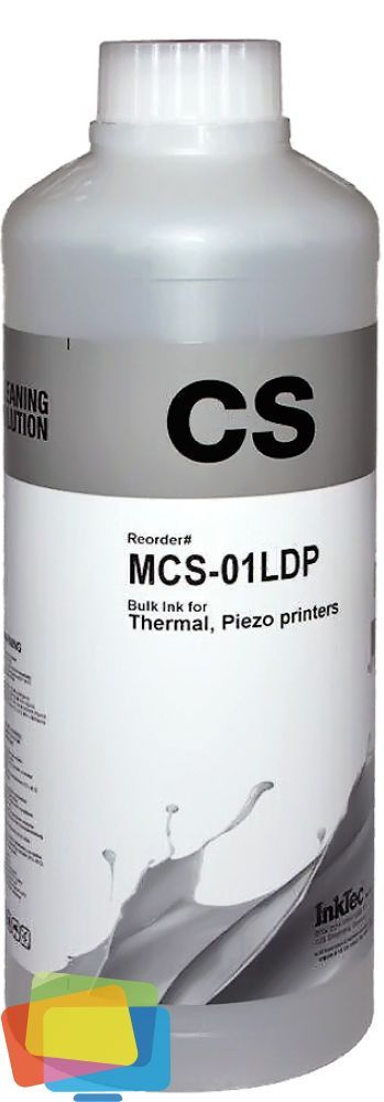 Промывочная жидкость INKTEC MCS-01LDP для печатающей головки принтера HP, Canon, Epson, Brother, Lexmark, #1