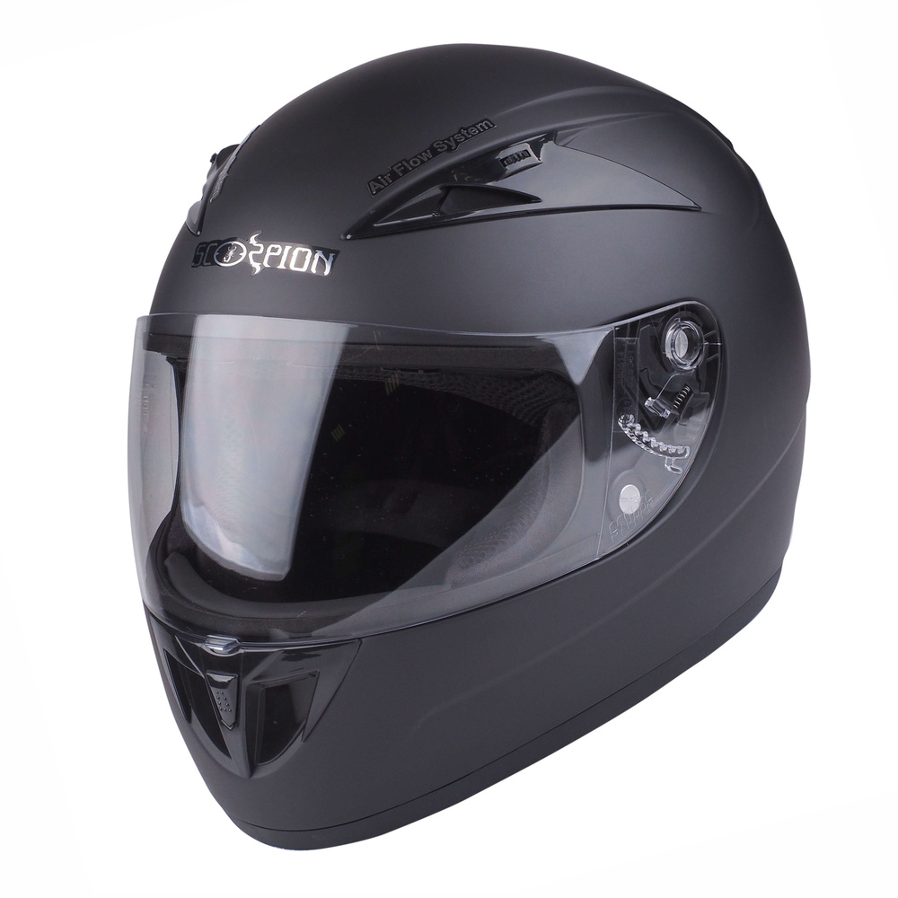 Шлем для мотоциклистов Studds SCORPION Solid Matt Black XL мотоэкипировка мотозащита  #1