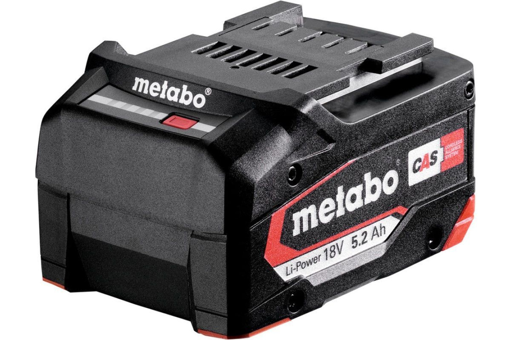 Аккумулятор Metabo 18 В, 5,2 АЧ . LI-POWER, 18 В, 5,2 АЧ METABO (625028000) без заводской упаковки . #1