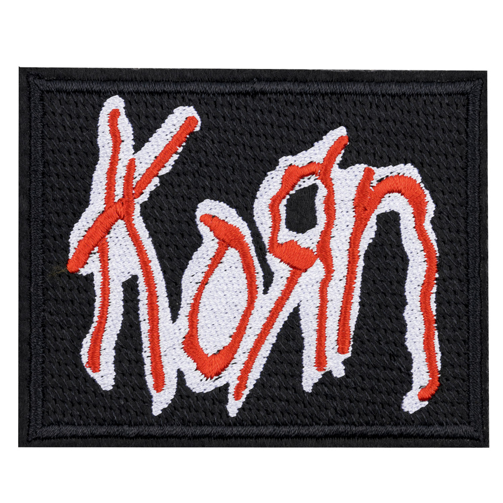 Нашивка, шеврон, патч (patch) Korn, размер 8*6,5 см #1