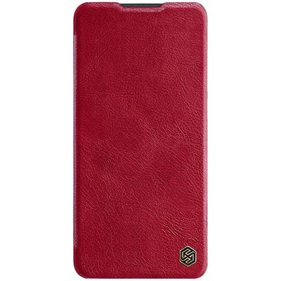 Кожаный чехол Nillkin Qin Pro Leather Case Красный для Xiaomi Poco X4 Pro #1