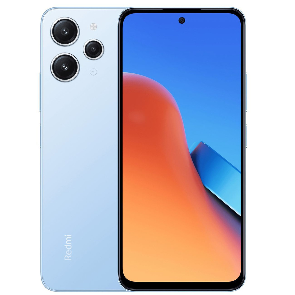 Xiaomi Смартфон Redmi 12 4/128GB Sky Blue 4/128 ГБ, голубой #1