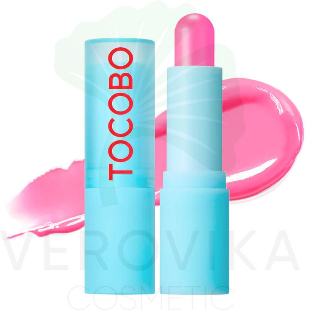 Бальзам для губ № 12 Tocobo Glass Tinted Lip Balm 012 Better Pink #1