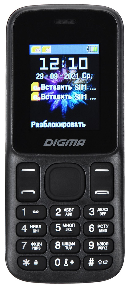 Мобильный телефон Digma Linx A172 черный #1