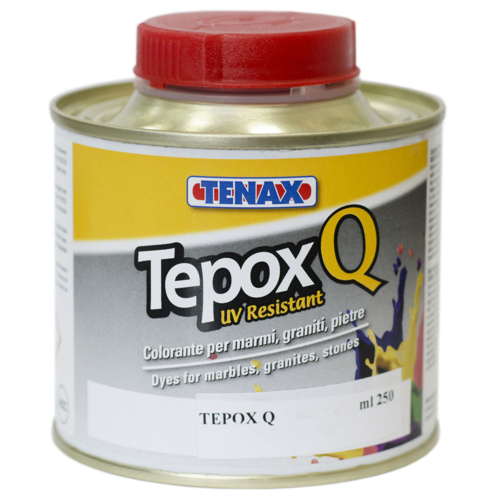 Краситель для эпоксидного клея Tepox-Q Maple Brown светло-коричневый жидкий 0,25л TENAX  #1
