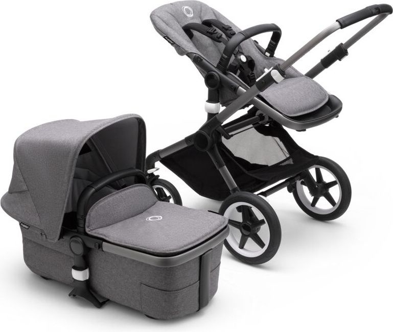 Bugaboo fox hot sale classic grey melange