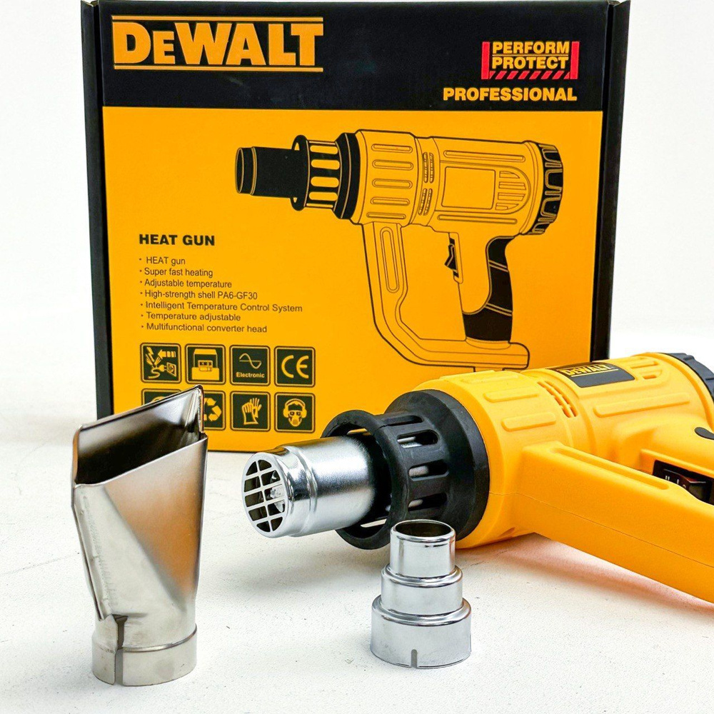 Строительный фен цифровой 1600В Dewalt 746 #1