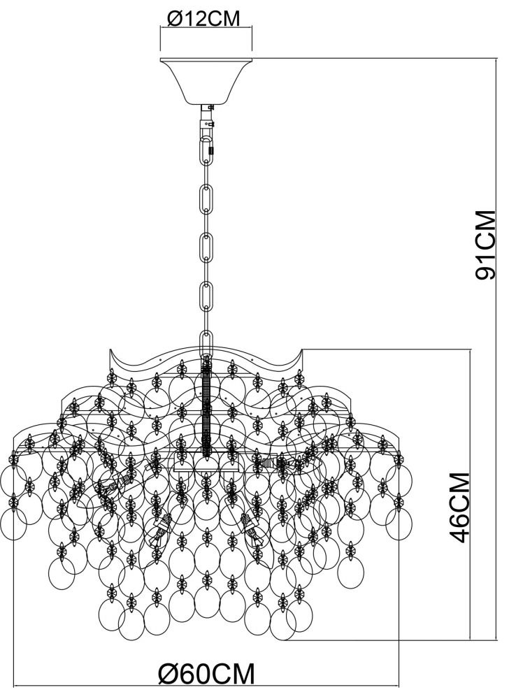 Arte Lamp Люстра подвесная, E14, 360 Вт #1