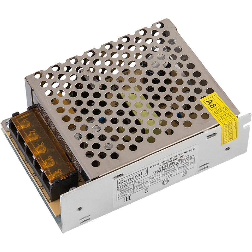 Светодиодный драйвер General Lighting Systems GDLI-60-IP20-12 512400 #1
