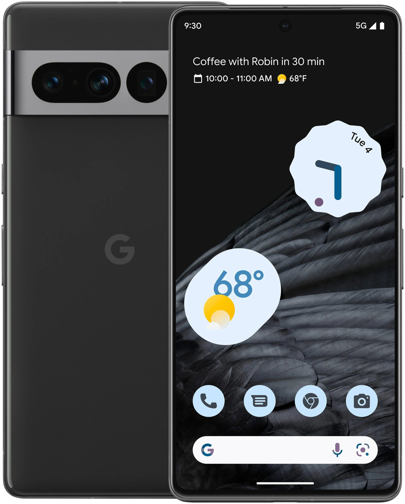 Google Смартфон Pixel 7 Pro US 12/128 ГБ, темно-серый #1